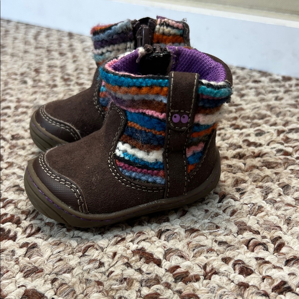 Baby girls Colorful Knit Baby Boots